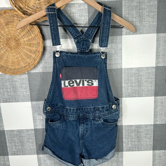 Levi’s Red & Blue overalls - Picture 1 of 7
